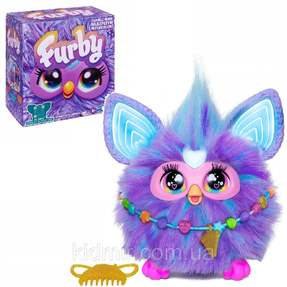 Furby F6743 Інтерактивна іграшка Фербі талісман фіолетовий, фото 1