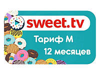 Тариф M от Sweet TV на 12+1 месяц