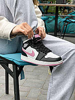 Nike Air Jordan 1 Retro Black White Pink 1 39
