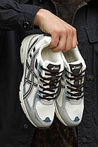 Кросівки ASICS Gel Venture 6 White Grey Beige Black, фото 5