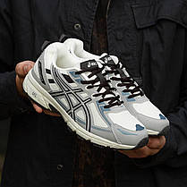 Кросівки ASICS Gel Venture 6 White Grey Beige Black, фото 3