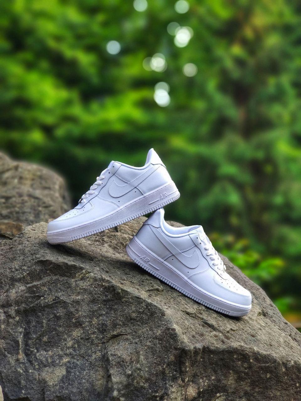 Air force 1 low white (Топ качество) Жіночі кросівки - фото 3 - id-p2179229993