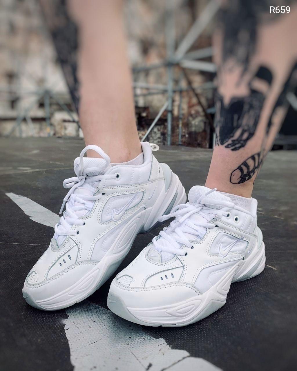 Nike M2K Tekno White (Топ качество) Жіночі кросівки - фото 2 - id-p2179229995