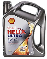 Масло моторное SHELL Helix Ultra 5W-40 4л доставка укрпочтой 0 грн