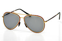 Мужские брендовые очки Gucci 8932r Вишнёвый (o4ki-9536)
