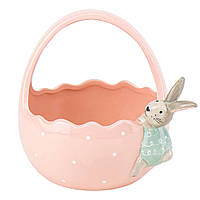 Керамическая конфетница 18х17х18 см Pink Rabbit Lefard AL118008 GG, код: 7523085