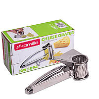 Ручная терка для сыра на механической системе 19,5х10х8 см KL225524 Kamille GG, код: 8393760