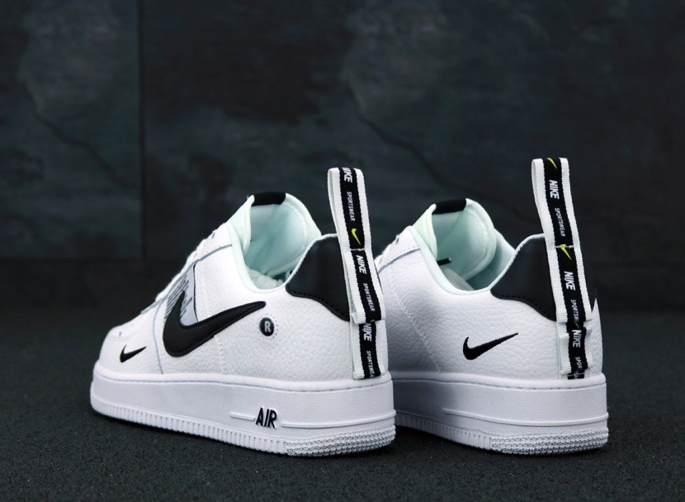 Женские кроссовки Nike Air Force 1 Low, кожа, белый, Вьетнам Найк Еір Форс 1 Лов - фото 4 - id-p2179240299