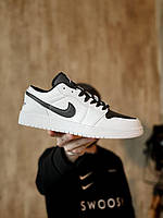 Nike Air Jordan Retro 1 Low White Black 2