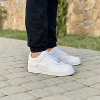 Air force 1 low white (Топ качество) Жіночі кросівки Найк Еір Форс 1 лов білі