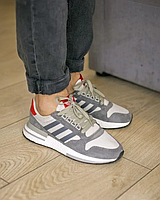 Adidas ZX 500 RM grey (Топ качество) Чоловічі кросівки 41 (26 см) Адідас ЗІКС 500 РМ сірі