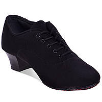 Взуття для бальних танців чоловіча Латина Zelart DN-3712 розмір 34 Чорний