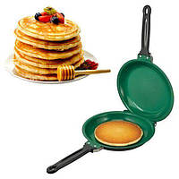 Сковородка двухсторонняя для блинов и омлетов PANCAKE MAKER BKRS2