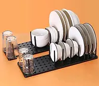 Органайзер держатель для Крышек хранения Посуды LY-308 BKRS2
