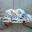 Кросівки чоловічі білі Asics Gel-Kahana 8 White Blue Orange  (13349), фото 4
