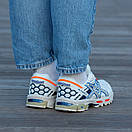 Кросівки чоловічі білі Asics Gel-Kahana 8 White Blue Orange  (13349), фото 8