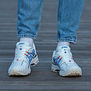 Кросівки чоловічі білі Asics Gel-Kahana 8 White Blue Orange  (13349), фото 9