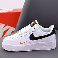 Женские кроссовки Air Force 1 Low, кожа, белый, Вьетнам 37