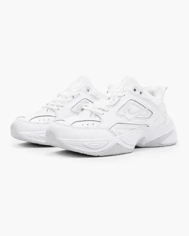 Мужские кроссовки Nike M2K Tekno, белый, Вьетнам Найк м2к текно білі - фото 1 - id-p2179250982