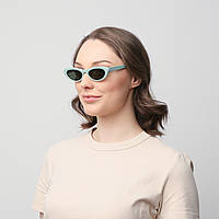 Солнцезащитные очки женские 844-620 Сай-фай LuckyLOOK Зеленый