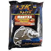 Макуха жареная дробленая 3KBaits Клубника 1 кг