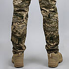 🔥 Тактичні штани-штани "Conquistador" (Піксель) штани, нацгвардії, всу, мілітарі, бойові, карго, фото 4