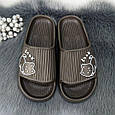 Шльопанці сланці жіночі піна шоколадні з котиком 4411, фото 3