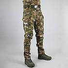 🔥 Тактичні штани-штани "Conquistador" (Мультикам) штани, нацгвардії, всу, мілітарі, multicam, фото 9