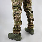 🔥 Тактичні штани-штани "Conquistador" (Мультикам) штани, нацгвардії, всу, мілітарі, multicam, фото 4