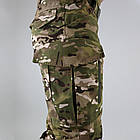 🔥 Тактичні штани-штани "Conquistador" (Мультикам) штани, нацгвардії, всу, мілітарі, multicam, фото 7