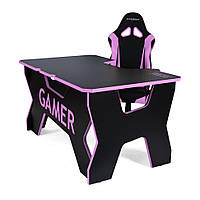 Геймерский стол ХGamer Generic 2 Black/Lavanda