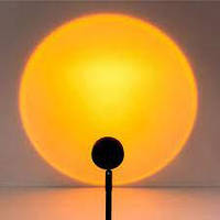 Лампа "SUNSET" Sunset Floor Lamp Sunset Lamp Rainbow Modern Bedroom / Лампа захід сонця hr