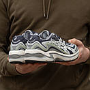 Кросівки чоловічі сірі Asics Gel-Preleus Grey Blue White (16450), фото 2