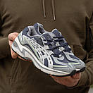 Кросівки чоловічі сірі Asics Gel-Preleus Grey Blue White (16450), фото 3