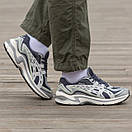 Кросівки чоловічі сірі Asics Gel-Preleus Grey Blue White (16450), фото 9