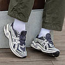 Кросівки чоловічі сірі Asics Gel-Preleus Grey Blue White (16450), фото 10