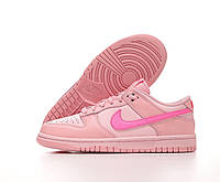 Кросівки Nike Sb Dunk Low GS Triple Pink | Жіночі кросівки | Взуття Найк повсякденні жіночі