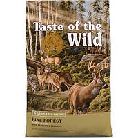 Сухой корм для собак Taste of the Wild Pine Forest Canine Formula with venison & legumes оленина 12.2 кг