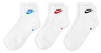 Носки Nike Nsw Everyday Essential An 3-pack 34-38 white/multicolor DX5074-911