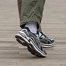 Кросівки чоловічі сірі Asics Gel-Preleus Black Grey White (16451), фото 6