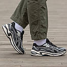 Кросівки чоловічі сірі Asics Gel-Preleus Black Grey White (16451), фото 7