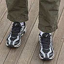 Кросівки чоловічі сірі Asics Gel-Preleus Black Grey White (16451), фото 8