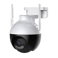 IP-камера відеоспостереження RIAS PT85 (ACSee APP) Wi-Fi HD вулична з віддаленим доступом White (3_02496)