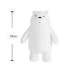 Вся правда про ведмедів Білий ведмедик 24 см м'яка іграшка We Bare Bears, фото 2