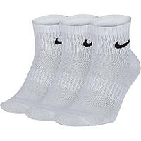 Носки Nike Everyday Lightweight Ankle 3-pack white SX7677-100 34-38