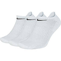 Носки Nike Everyday Cushion No Show 3-pack white SX7673-100 38-42