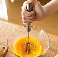 Венчик для кухни Whisk hand mixer with blister 32 см Ручной миксер Возвращается при нажатии F893