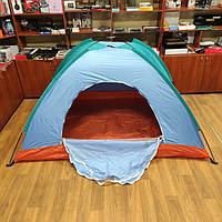 Палатка туристическая раскладная 200 х 150 см двухместная (50373) hr