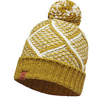 Шапка Buff Knitted Hat Plaid Tobacco One Size Желтый