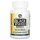 Amazing Herbs, Black Seed, золото, 60 вегетарианских капсул Киев